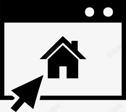 家房子网上图标图标