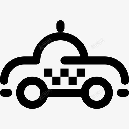 出租汽车运输旅行图标svg_新图网 https://ixintu.com 出租汽车 旅行 旅行收集 车辆 运输