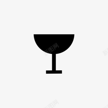 玻璃杯酒杯图标图标