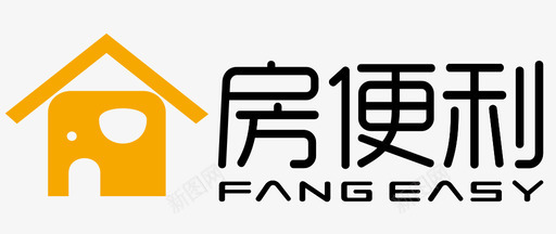 房便利logosvg_新图网 https://ixintu.com 房便利logo