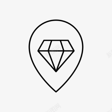 vip位置钻石最爱图标图标
