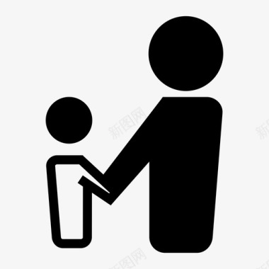 孩子家人图标图标