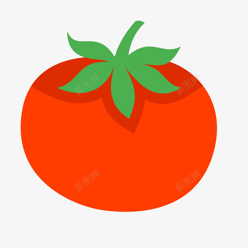 Tomatosvg_新图网 https://ixintu.com Tomato 填充 多色