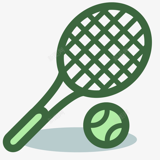 tennissvg_新图网 https://ixintu.com tennis