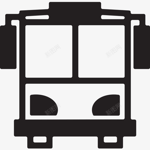 公共汽车乘客公共交通工具图标svg_新图网 https://ixintu.com 乘客 公共交通工具 公共汽车 公路车辆