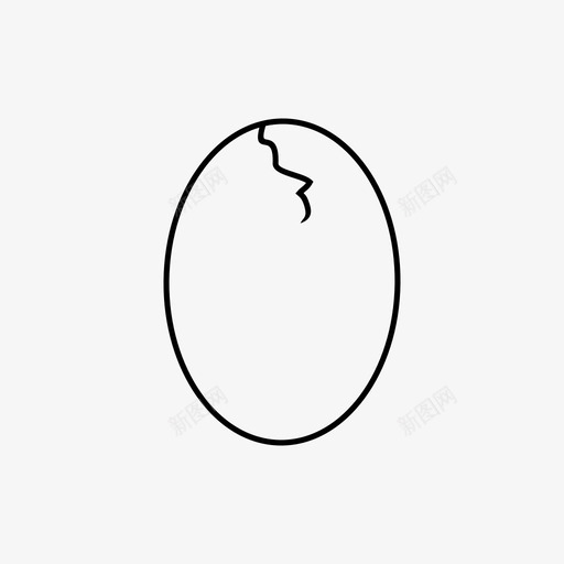 鸡蛋鸡肉碎鸡蛋图标svg_新图网 https://ixintu.com 碎鸡蛋 食物 鸡肉 鸡蛋
