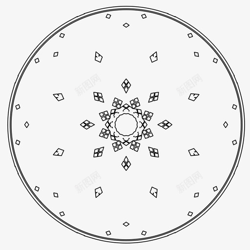 雪球水晶球能量图标svg_新图网 https://ixintu.com 几何学 摘要 水晶球 神圣 能量 螺旋 雪球 雪花 魔法