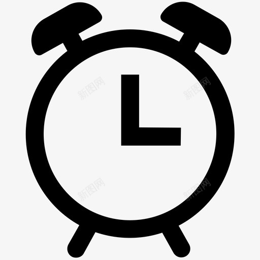 起床闹钟时间表图标svg_新图网 https://ixintu.com 基本要素4 时间表 起床 闹钟