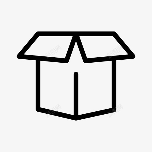 盒子包裹搜索引擎优化图标svg_新图网 https://ixintu.com 包裹 搜索引擎优化 盒子
