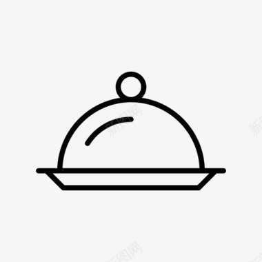 盘子烹饪食物图标图标