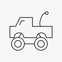 钢筋混凝土玩具汽车汽车玩具图标高清图片