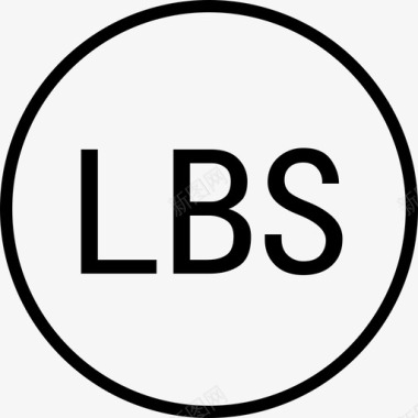 LBS系统图标