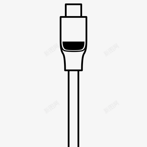 微型usb端口usbb图标svg_新图网 https://ixintu.com usbb 微型usb 端口