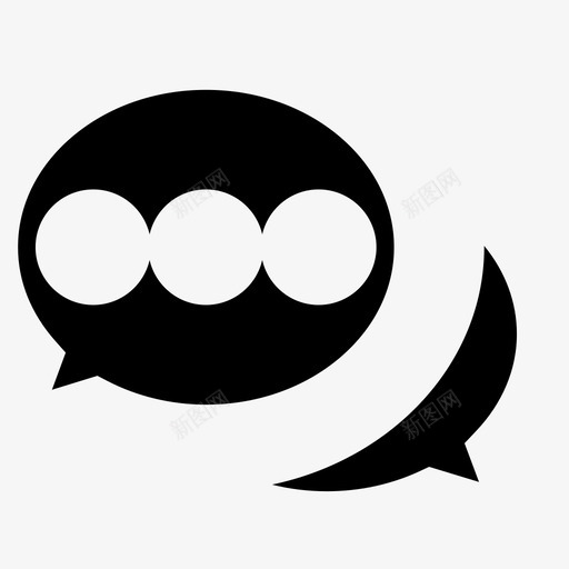 ssssvg_新图网 https://ixintu.com sss iconfont-ue726chat