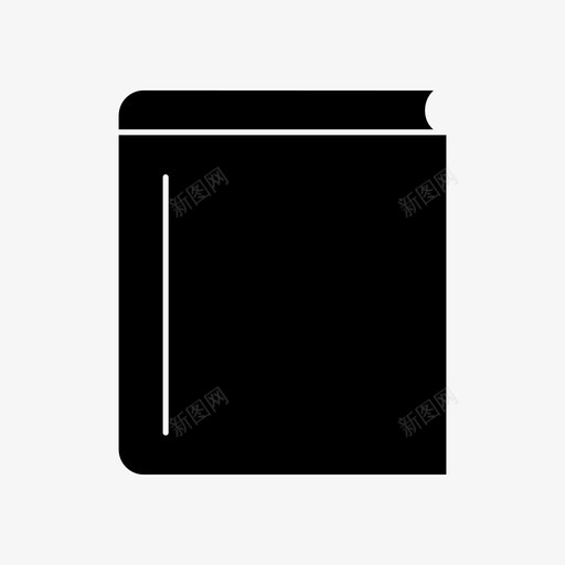 书皮图标svg_新图网 https://ixintu.com 书皮