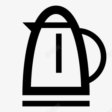 水壶电水壶茶图标图标