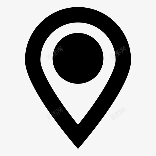 定位销地址目的地图标svg_新图网 https://ixintu.com 地图 地址 定位销 方向 目的地