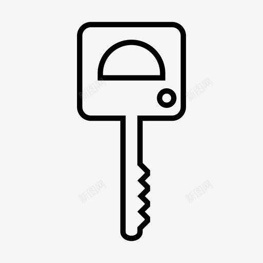 车钥匙进入启动图标svg_新图网 https://ixintu.com 启动 车钥匙 进入
