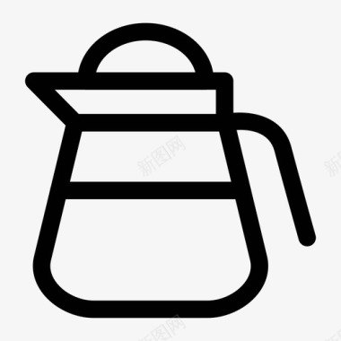 饮料壶咖啡茶图标图标