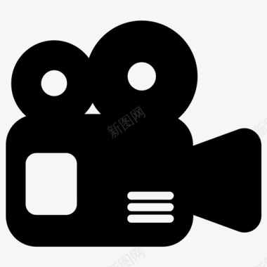 摄像机数码相机相机口袋图标图标