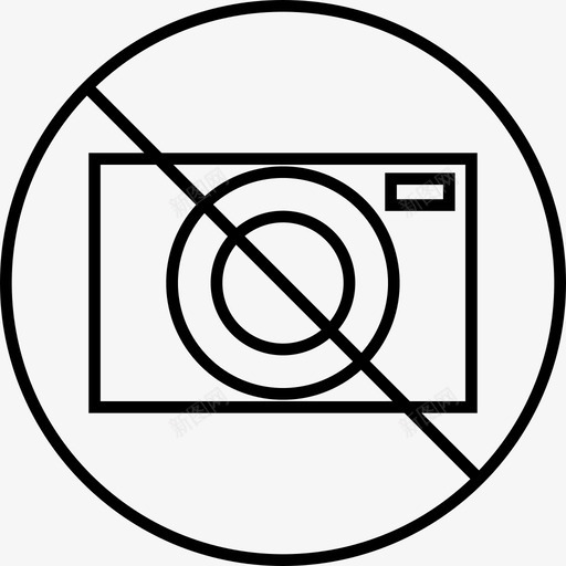 照相机没有照片摄影图标svg_新图网 https://ixintu.com 摄影 没有照片 照相机 照相机照片