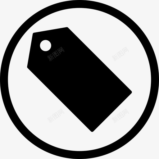 这个标签徽章圆圈图标svg_新图网 https://ixintu.com 圆圈 徽章 标签 这个标签 这个符号