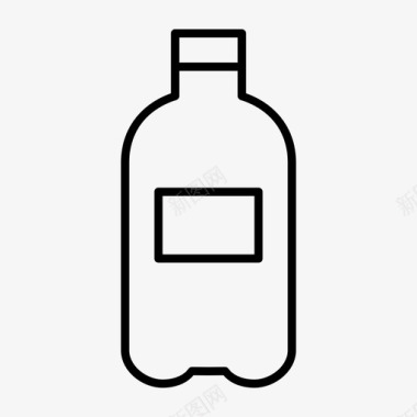 瓶装饮料牛奶油图标图标