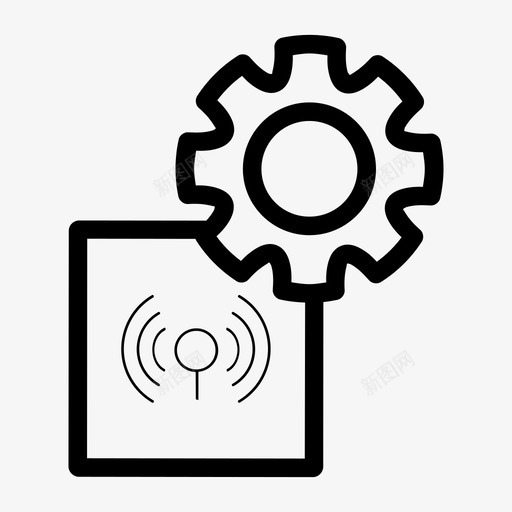 wifi设置图标svg_新图网 https://ixintu.com wifi 设置