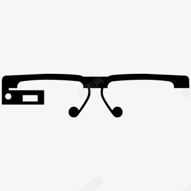 谷歌眼镜眼镜科技图标图标