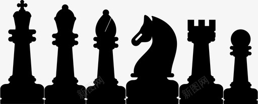国际象棋体育国际象棋运动图标图标