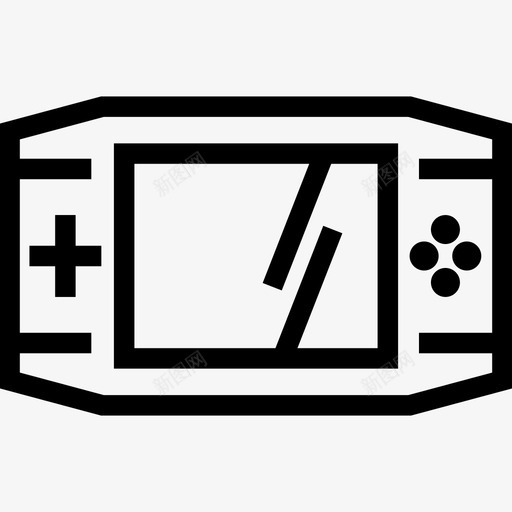 电子游戏游戏机手持式图标svg_新图网 https://ixintu.com 在线游戏 手持式 游戏机 电子游戏