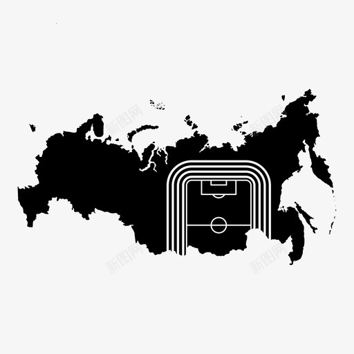 俄罗斯足球世界杯图标svg_新图网 https://ixintu.com 俄罗斯足球世界杯