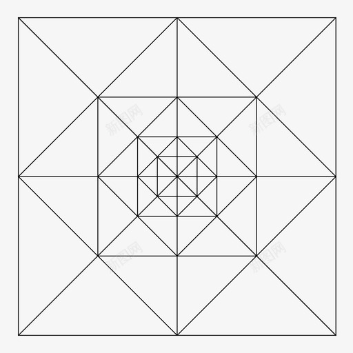 图案抽象形状图标svg_新图网 https://ixintu.com 图案 形状 抽象 方形图案 正方形