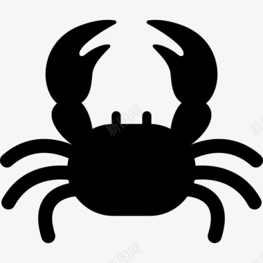 蟹爪蟹动物暑假图标图标