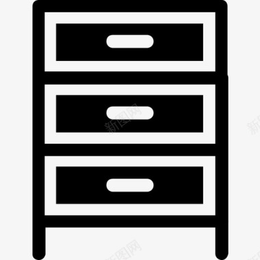 橱柜家具家具雕纹图标图标
