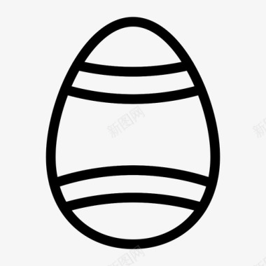 鸡蛋煮熟庆祝图标图标