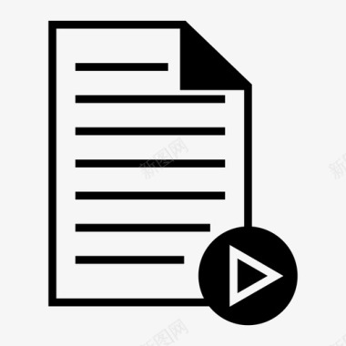 视频文件文档文档类型图标图标