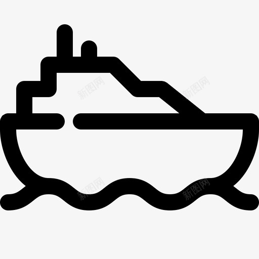 船游轮运输图标svg_新图网 https://ixintu.com 旅行 旅行收藏 游轮 船 船艇 运输