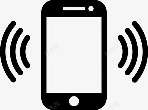 智能手机手机设备图标svg_新图网 https://ixintu.com 信号 手机 智能手机 移动电话 设备 铃声