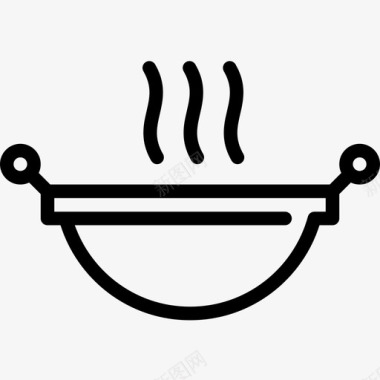 炒锅烹饪食品饮料图标图标