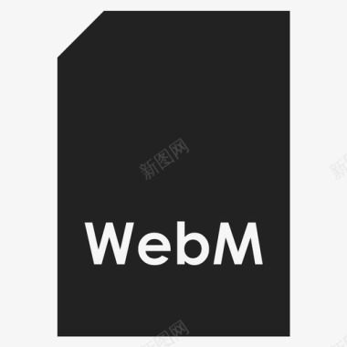 webm文件格式图标图标