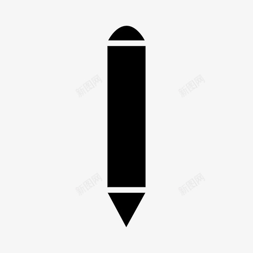 书写工具笔铅笔图标svg_新图网 https://ixintu.com 书写 书写工具 笔 铅笔
