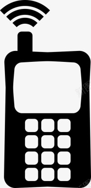 移动电话信号手机设备图标图标