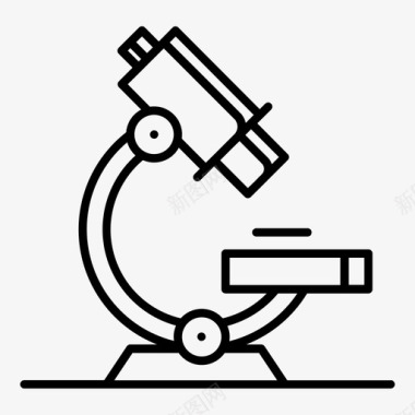 显微镜医院医疗图标图标