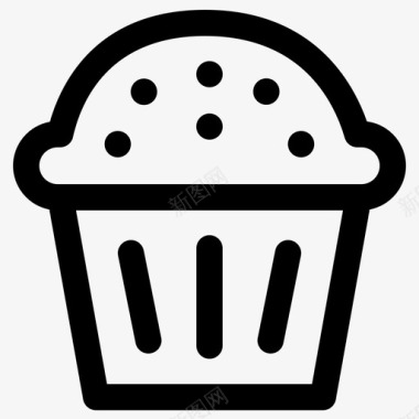 蛋糕饼干食物图标图标
