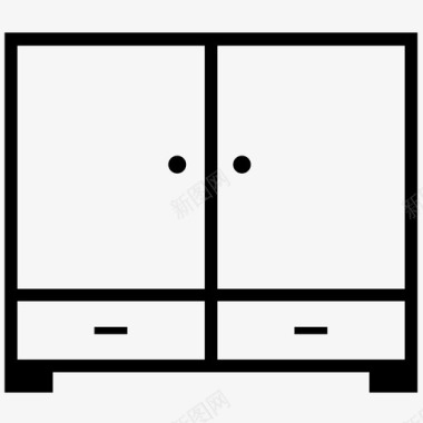 家具橱柜服装图标图标