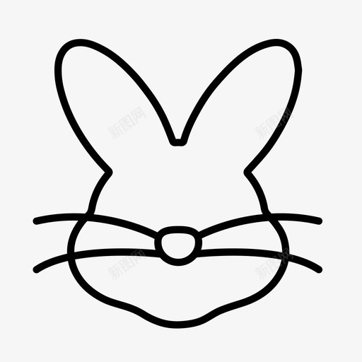 兔子动物魔法图标svg_新图网 https://ixintu.com 兔子 动物 幻想 童话 魔法