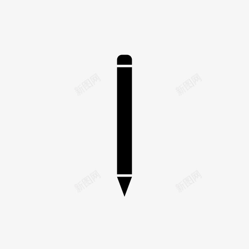 铅笔绘图素描图标svg_新图网 https://ixintu.com 书写 文具 素描 绘图 铅笔