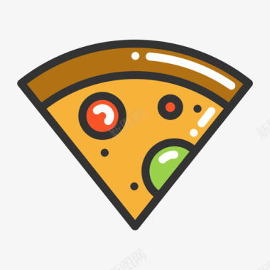 披萨-Pizza图标