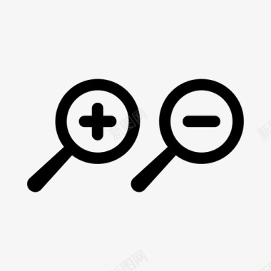 放大和缩小放大缩小图标图标